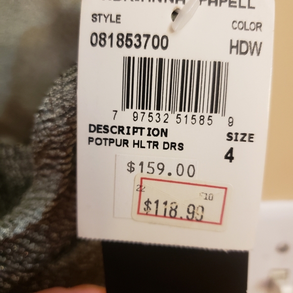 ADRIANNA PAPELL DRESS, Size 4 - Picture 4 of 7